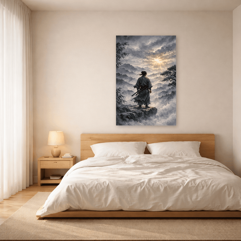 Musashi - The Way of the Warrior - Japanese Wall Art - Room Scene 3
