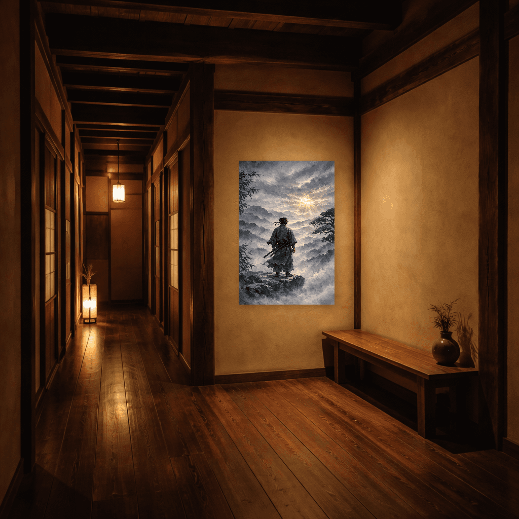 Musashi - The Way of the Warrior - Japanese Wall Art - Room Scene 5